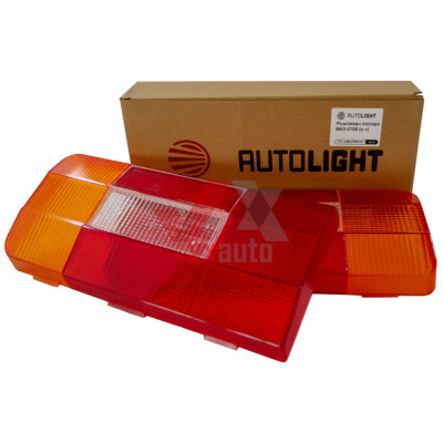 Стекло фонаря ВАЗ 2106, к-т (2 шт.) AutoLight