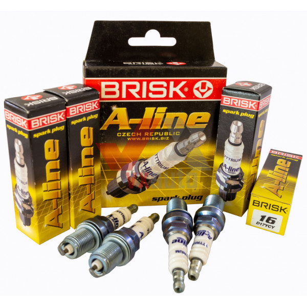 Свеча зажигания Brisk A-Line A16, к-т (4 шт.)