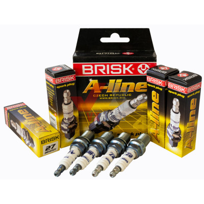 Свеча зажигания Brisk A-Line A27, к-т (4 шт.)