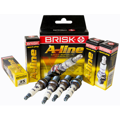 Свеча зажигания Brisk A-Line A35, к-т (4 шт.)