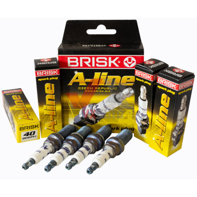 Свеча зажигания Brisk A-Line A40, к-т (4 шт.)