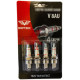 Свеча зажигания ГАЗ дв. 402 VORTEX Москвич 412, ГАЗ 2410, к-т (4 шт.)