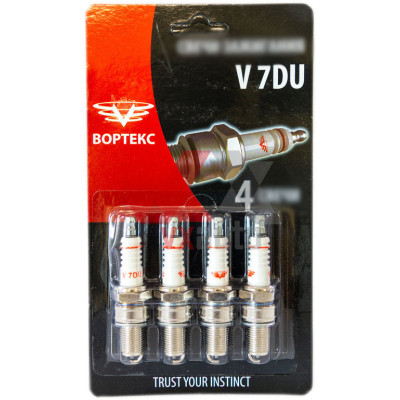 Свічка запалювання ВАЗ 2101-2107  VORTEX , к-т (4 шт.)