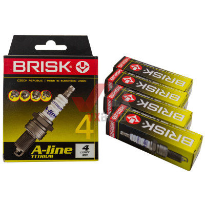 Свеча зажигания ВАЗ 2101-2107 Brisk A-Line А4, к-т (4 шт.) упаковка