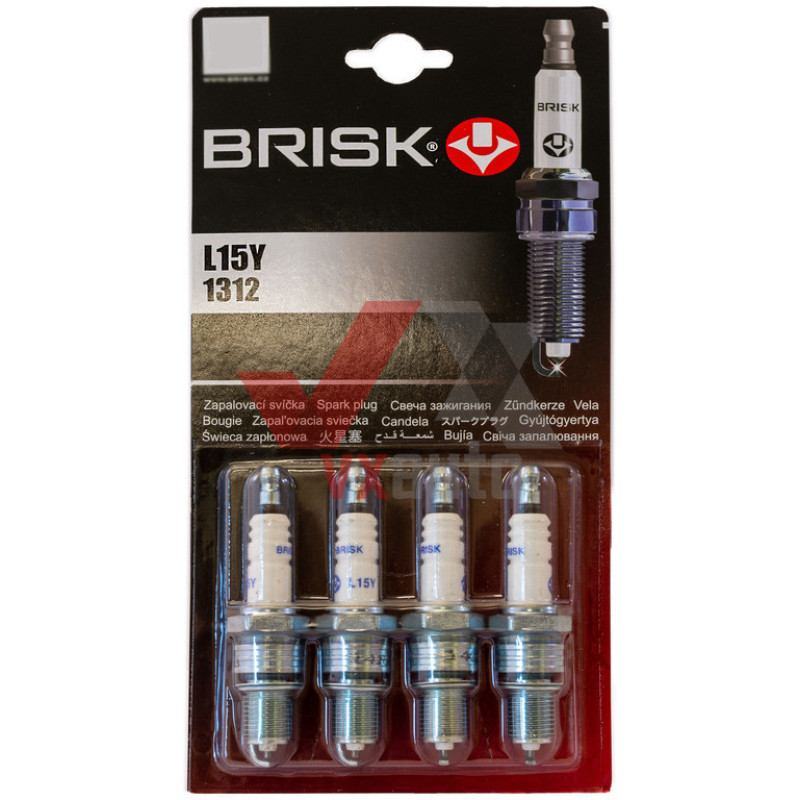 Свеча зажигания ВАЗ 2101-2107 Brisk Classic , к-т (4 шт.) блистер