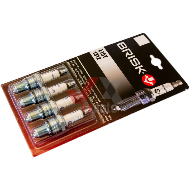 Свеча зажигания ВАЗ 2101-2107 Brisk Classic , к-т (4 шт.) блистер