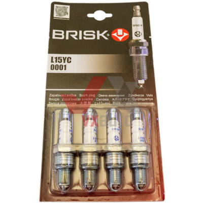 Свеча зажигания ВАЗ 2101-2107 Brіsk, к-т (4 шт.)
