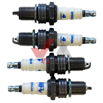 Свеча зажигания ВАЗ 2108-2115 Brisk A-Line-13, кол-т (4 шт., инжектор 8-кл.) (упаковка)