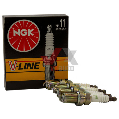 Свеча зажигания ВАЗ 2110 NGK V-Line 11, к-т (4 шт., 16-кл.)