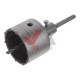 Сверло по бетону корончатое 80 мм Intertool (+ переходник SDS Plus 100мм)