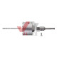 Сверло по бетону корончатое 80 мм Intertool (+ переходник SDS Plus 100мм)