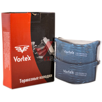 Тормозные колодки ЗАЗ 1102 передние  VORTEX, к-т (4 шт.)