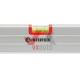 Уровень строительный 600 мм, 3 ячейки, сечение 23 х 58 мм Intertool
