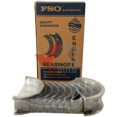 Вкладыш Daewoo Lanos 1.5-1.6 мм коренной 0.25 мм FSO