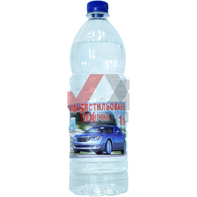 Вода дистильована 1 л