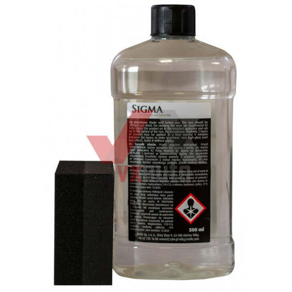 Восстановитель резины 500 мл К2 Sigma (очиститель) гель