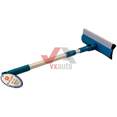 Стягувач води 2-сторонній телескопічний 50-70 см Bi-Plast (металевий)