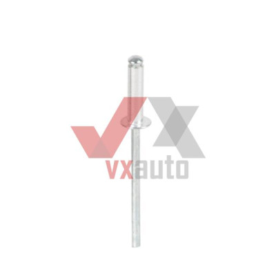 Заклепка алюминиевая 3.2 х 12.0 мм, уп. 50 шт. Intertool