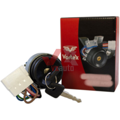 Замок зажигания ВАЗ 2110 новый тип  VORTEX (точечная подсветка)