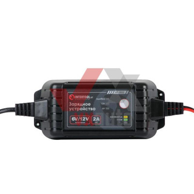 Зарядное устройство 6/12 В 2 А 230 В Intertool
